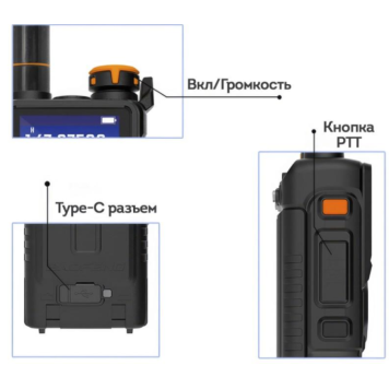 Рация Baofeng K5 Plus 10W-2